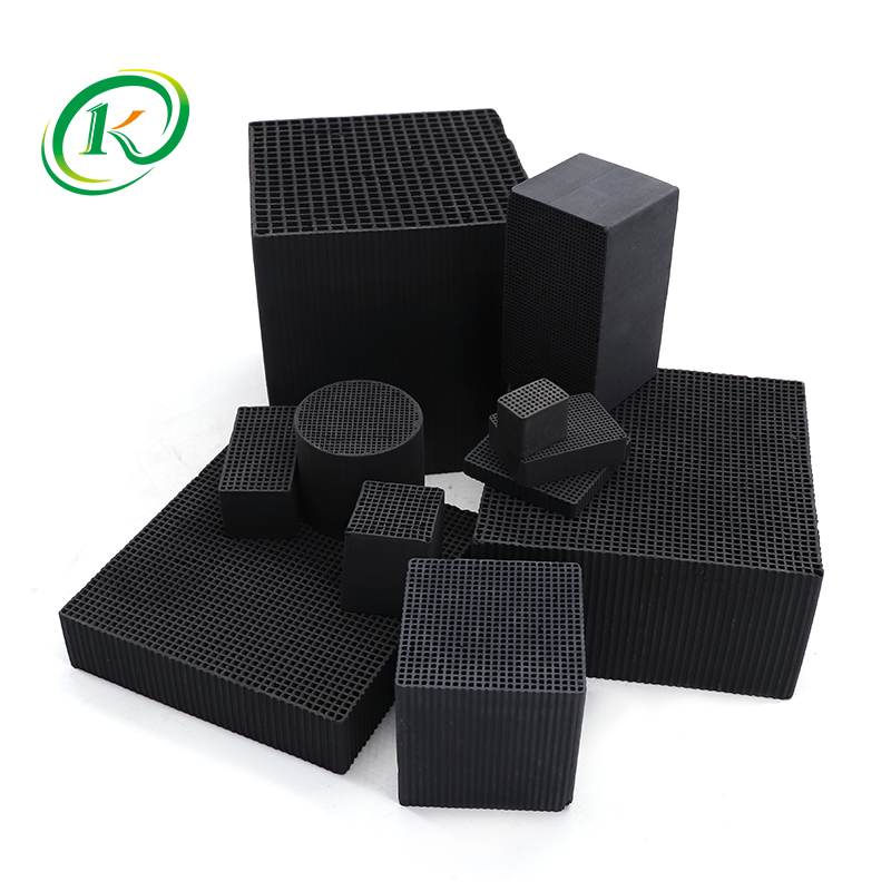 Honeycomb activated carbon