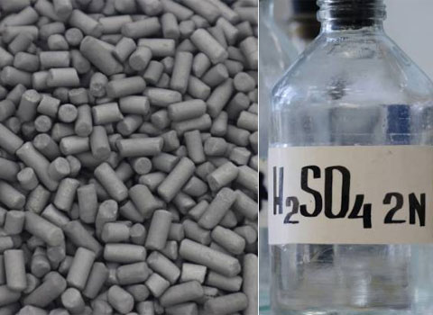 Impregnated activated carbon